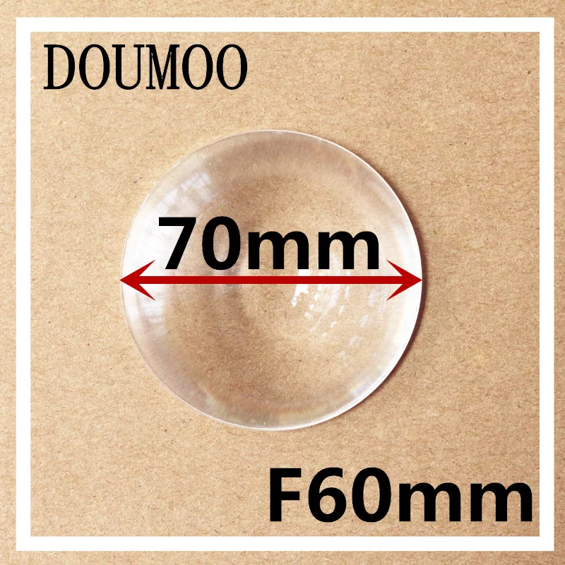 lente de Fresnel Condensador #12 LW 40 mm 27 Mm 2 un diámetro longitud focal de 70 mm